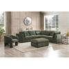 Heather Armless Sectional Green